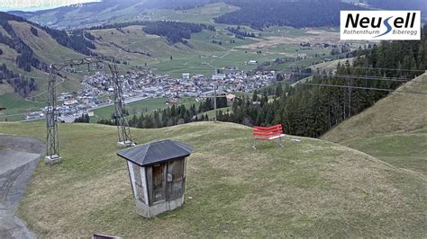 Skigebiet Neusell in Rothenthurm SZ. Ganz schön nah.